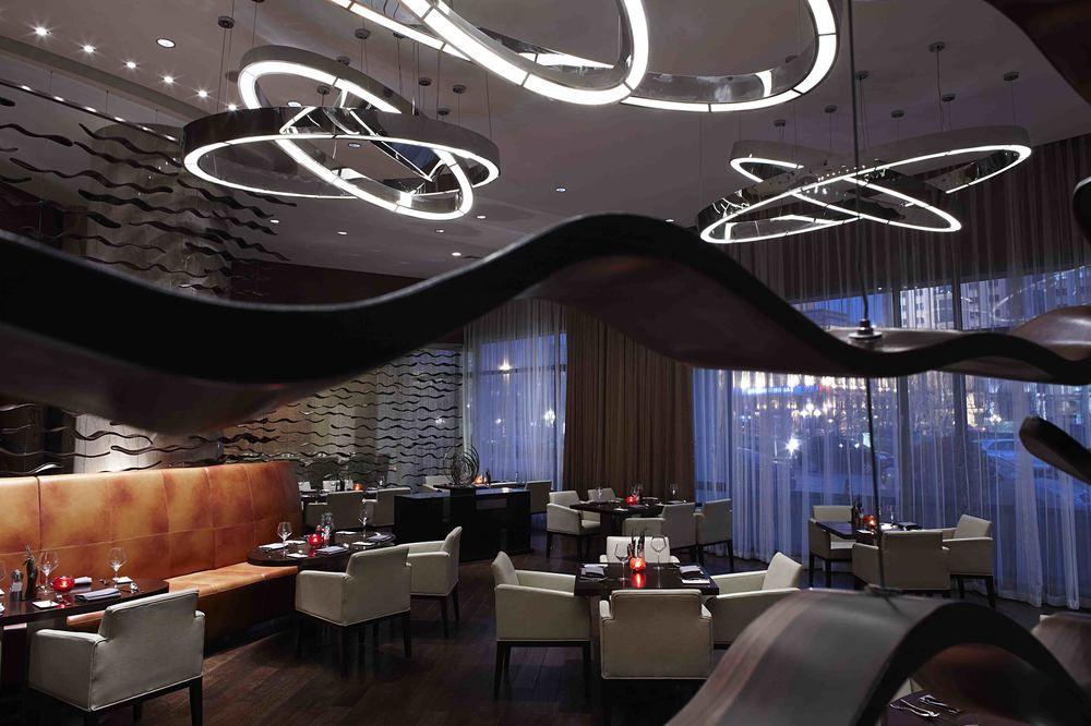 Renaissance Tianjin Lakeview Hotel מסעדה תמונה